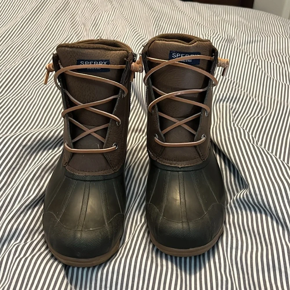 Sperry duck boots. Women’s size 8 - Picture 1 of 10
